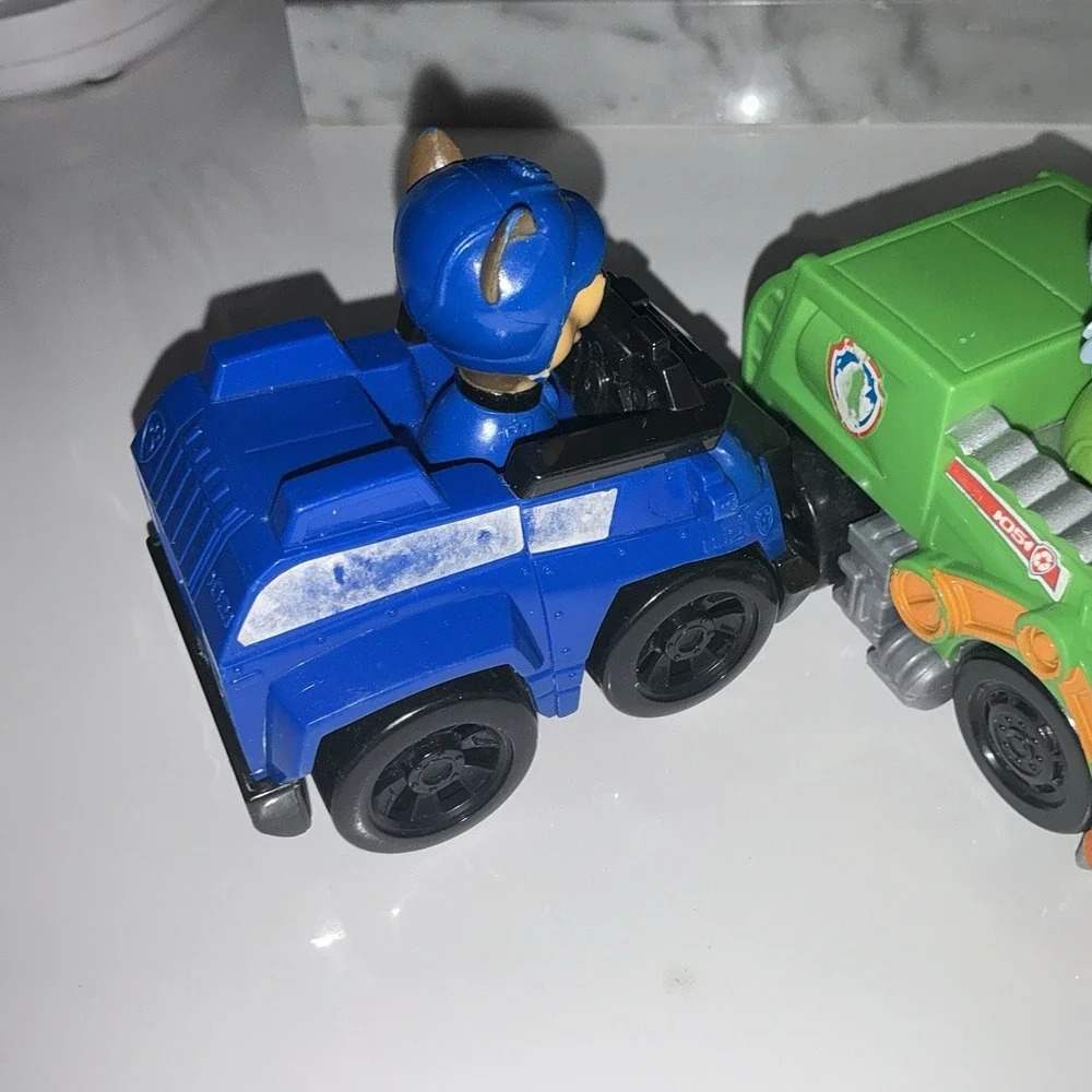 Paw Patrol ROCKY & CHASE Push Vehicle Spin Master Car Truck